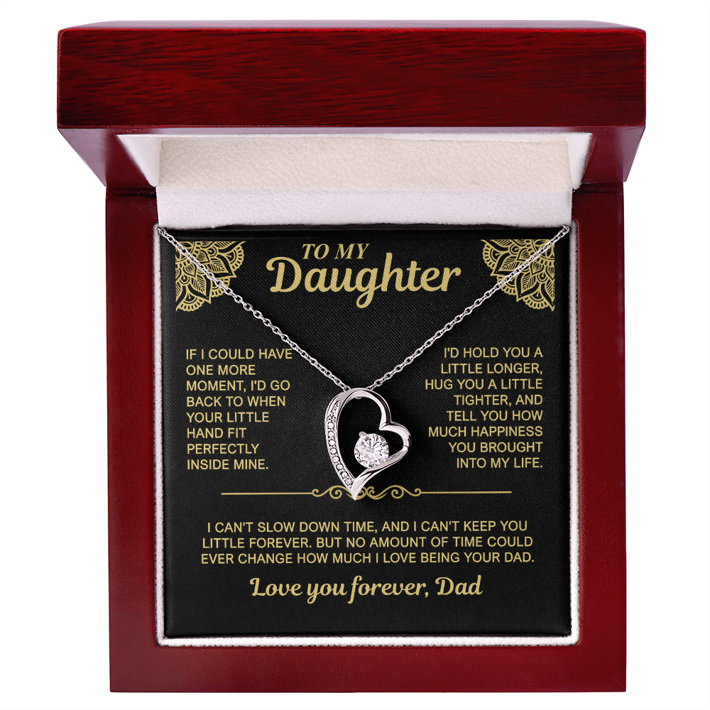 To My Daughter — One More Moment | Forever Love Necklace