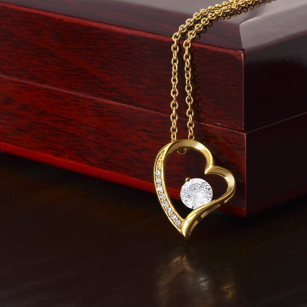 To My Daughter — Forever Your Biggest Fan Necklace from Dad