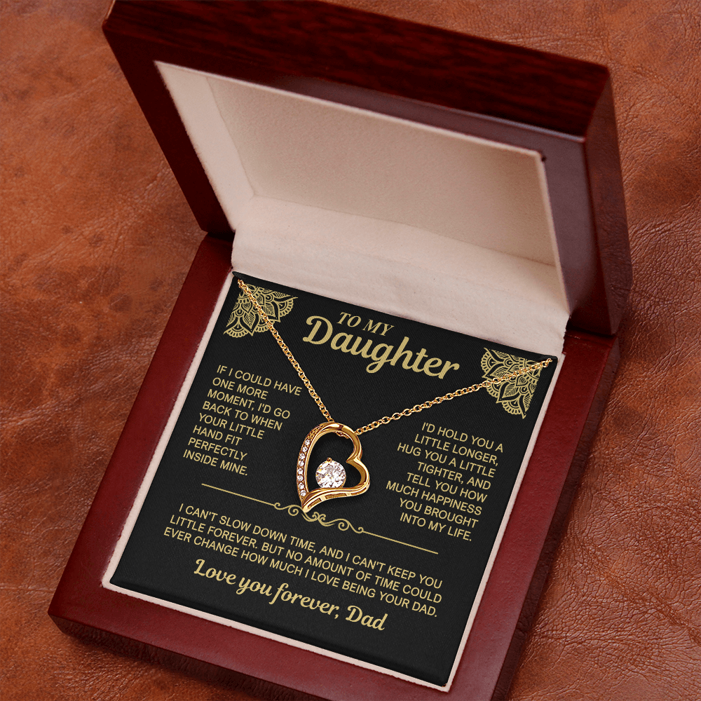 To My Daughter — One More Moment | Forever Love Necklace