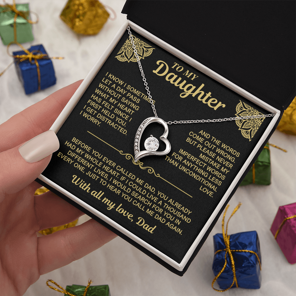 To My Daughter — In a Thousand Lifetimes | Forever Love Necklace