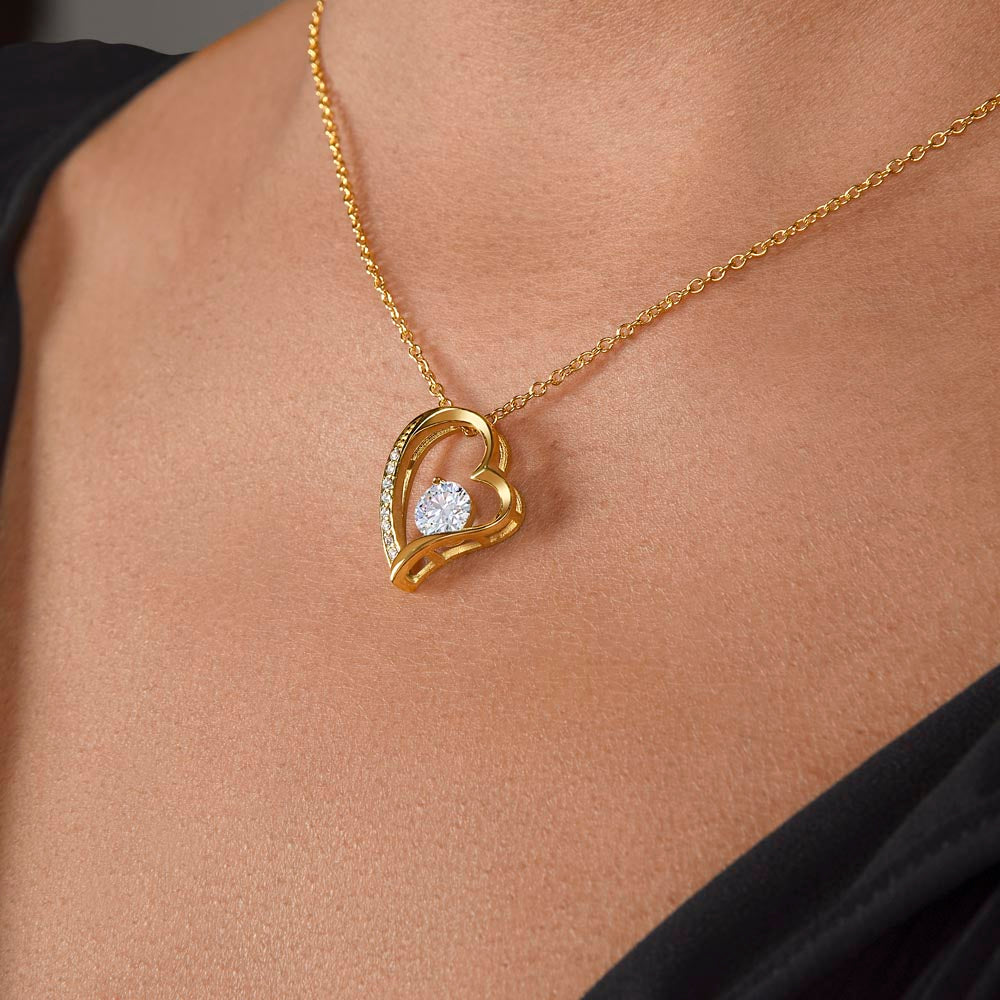 To My Daughter — For the Rest of Mine Forever Love Necklace