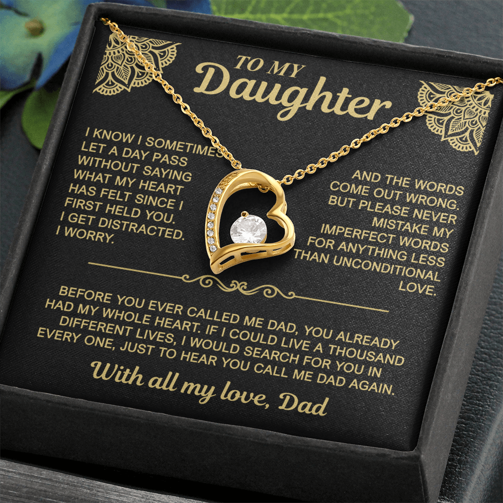 To My Daughter — In a Thousand Lifetimes | Forever Love Necklace