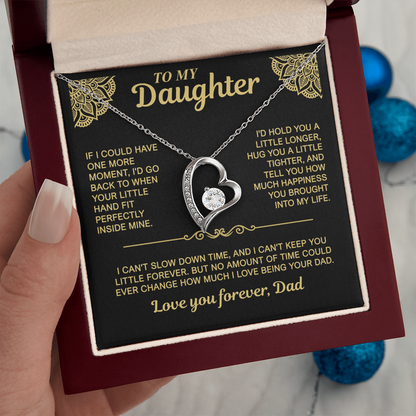 To My Daughter — One More Moment | Forever Love Necklace