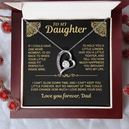 To My Daughter — One More Moment | Forever Love Necklace