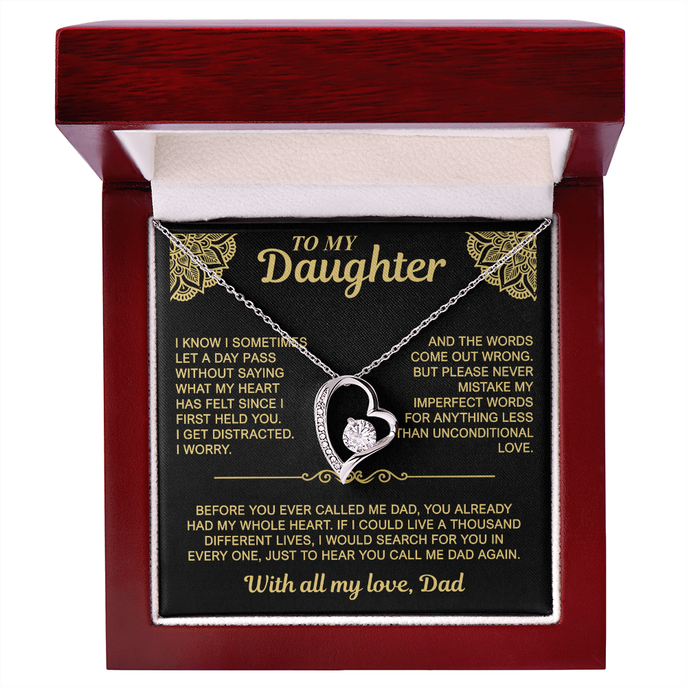To My Daughter — In a Thousand Lifetimes | Forever Love Necklace
