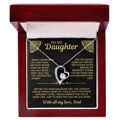 To My Daughter — In a Thousand Lifetimes | Forever Love Necklace