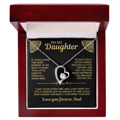 To My Daughter — One More Moment | Forever Love Necklace