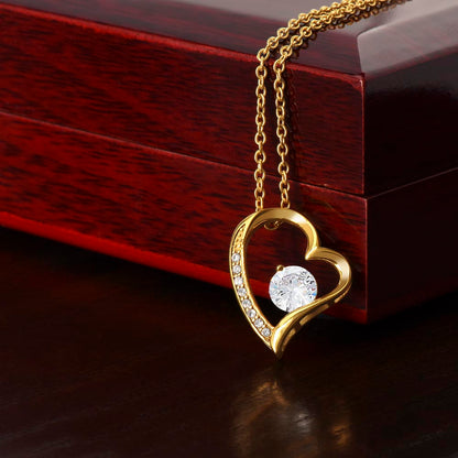 To My Daughter — Forever Your Biggest Fan Necklace from Dad