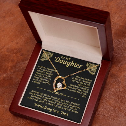 To My Daughter — In a Thousand Lifetimes | Forever Love Necklace