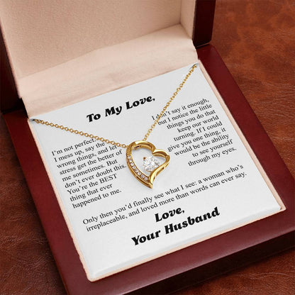 To My Wife — More Than Words Forever Love Necklace