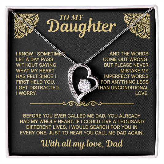 To My Daughter — In a Thousand Lifetimes | Forever Love Necklace