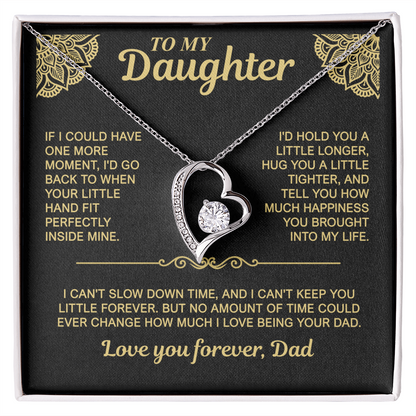 To My Daughter — One More Moment | Forever Love Necklace