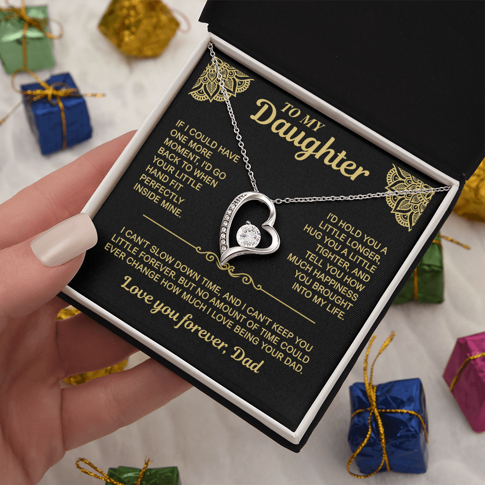 To My Daughter — One More Moment | Forever Love Necklace