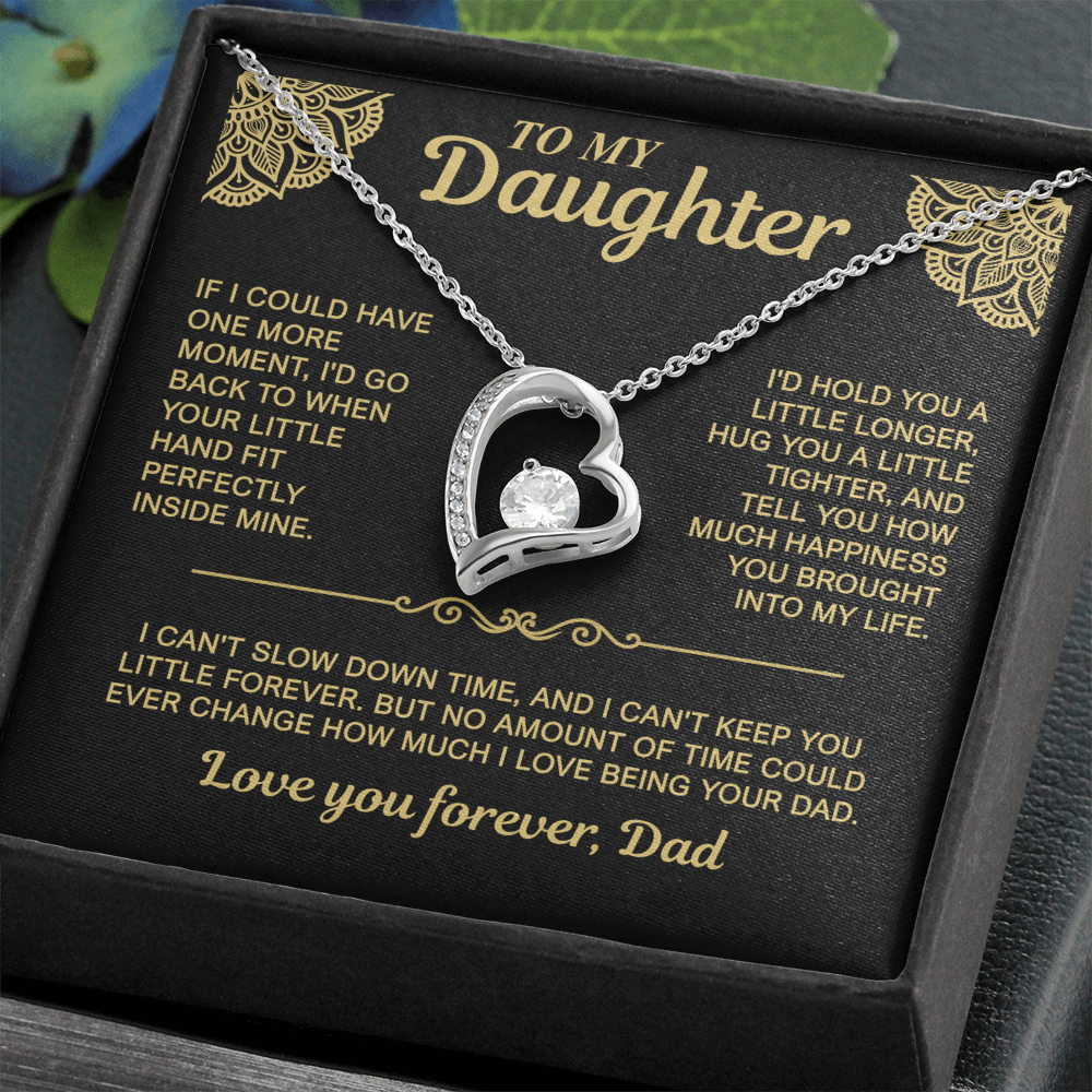 To My Daughter — One More Moment | Forever Love Necklace