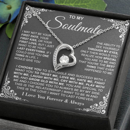 To My Soulmate — I Choose You Forever Love Necklace