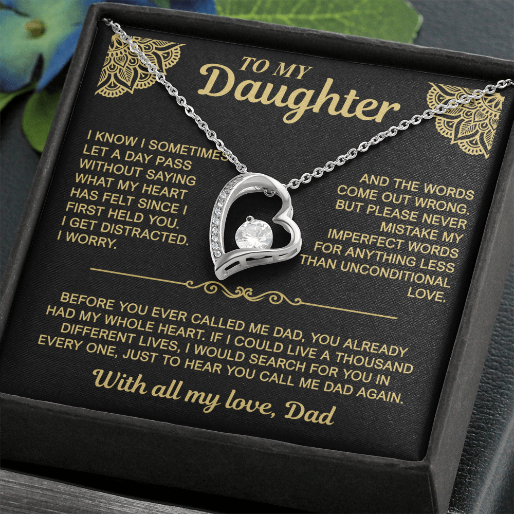 To My Daughter — In a Thousand Lifetimes | Forever Love Necklace