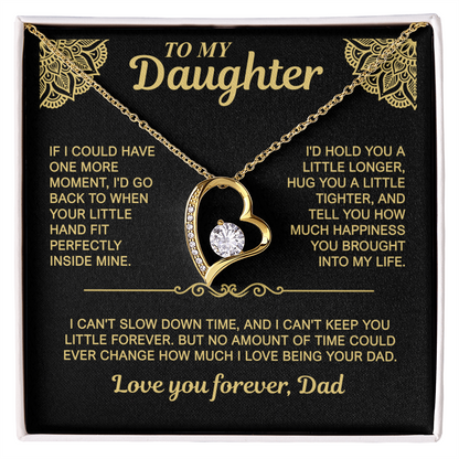 To My Daughter — One More Moment | Forever Love Necklace