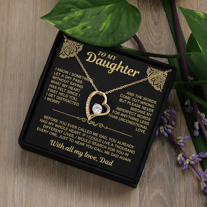 To My Daughter — In a Thousand Lifetimes | Forever Love Necklace
