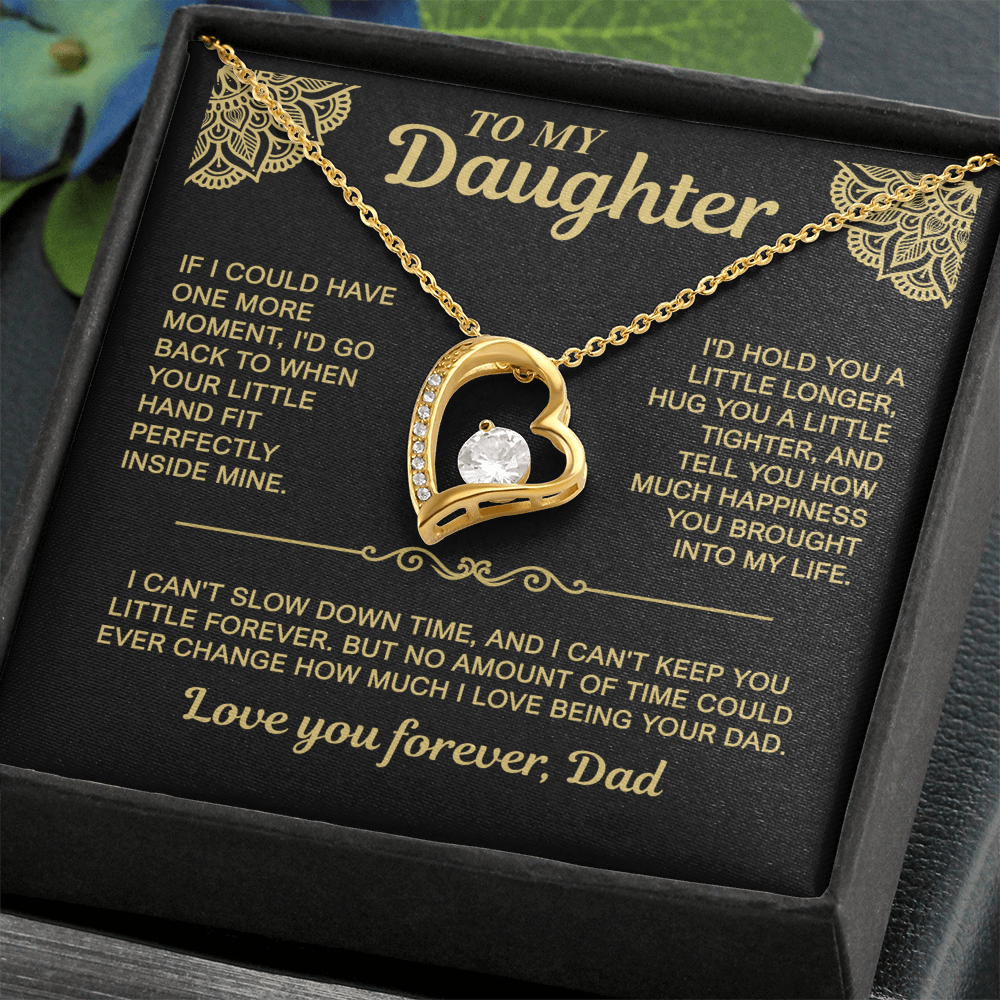 To My Daughter — One More Moment | Forever Love Necklace