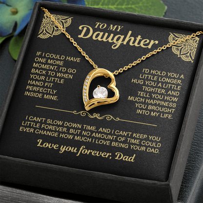 To My Daughter — One More Moment | Forever Love Necklace